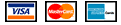 WE ACCEPT SEVERAL CREDIT CARDS